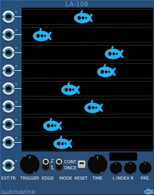 View of the Logic Analyser