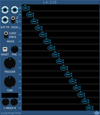 View of the Logic Analyser